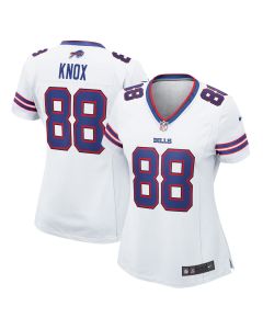 Dawson Knox 88 Buffalo Bills Women’s Game Jersey – White