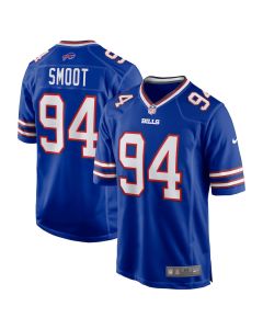 Dawuane Smoot 94 Buffalo Bills Game Men Jersey – Royal