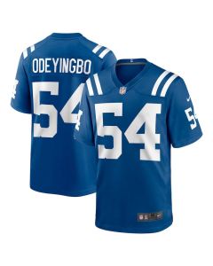Dayo Odeyingbo 54 Indianapolis Colts Men Game Jersey – Royal