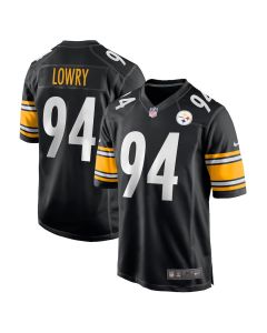 Dean Lowry 94 Pittsburgh Steelers Game Men Jersey – Black