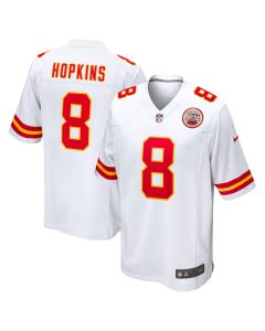 DeAndre Hopkins 8 Kansas City Chiefs Player Game Men Jersey – White