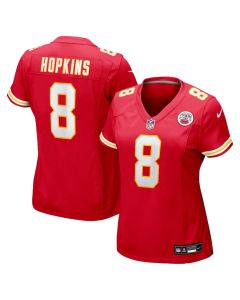 DeAndre Hopkins 8 Kansas City Chiefs Women’s Player Game Jersey – Red