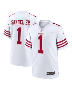 Deebo Samuel Sr 1 San Francisco 49ers Game Men Jersey – White