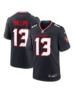 DelShawn Phillips 13 Houston Texans Team Game Men Jersey – Navy