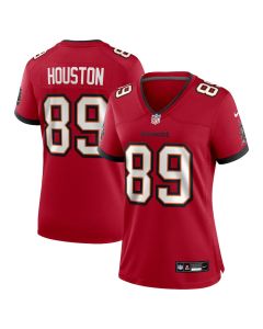 Dennis Houston 89 Tampa Bay Buccaneers Women’s Game Jersey – Red