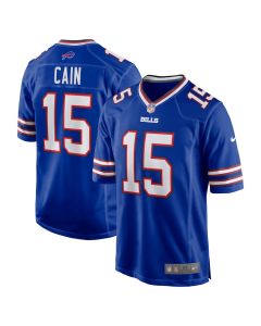 Deon Cain 15 Buffalo Bills Game Men Jersey – Royal
