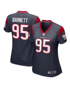 Derek Barnett 95 Houston Texans Women Game Jersey – Navy
