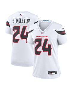 Derek Stingley Jr. 24 Houston Texans Women Game Jersey – White