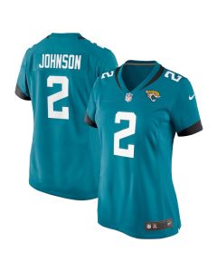 D’Ernest Johnson 2 Jacksonville Jaguars Women’s Game Jersey – Teal