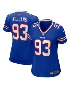 DeShawn Williams 93 Buffalo Bills Women’s Game Jersey – Royal