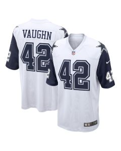 Deuce Vaughn 42 Dallas Cowboys Alternate Game Men Jersey – White