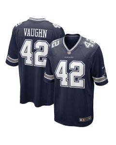 Deuce Vaughn 42 Dallas Cowboys Game Men Jersey – Navy