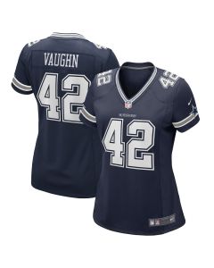 Deuce Vaughn 42 Dallas Cowboys Game Women Jersey – Navy