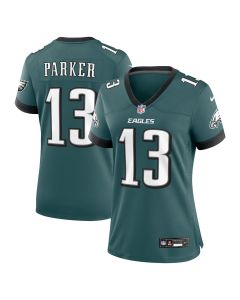 DeVante Parker 13 Philadelphia Eagles Women Game Jersey – Midnight Green