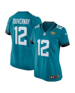 Devin Duvernay 12 Jacksonville Jaguars Alternate Game Women Jersey – Teal