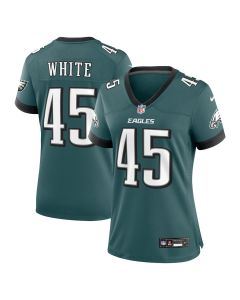 Devin White 45 Philadelphia Eagles Women Game Jersey – Midnight Green