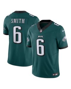 DeVonta Smith 6 Philadelphia Eagles Vapor F.U.S.E. Limited Jersey – Midnight Green