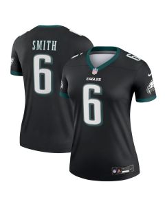 DeVonta Smith 6 Philadelphia Eagles Women Legend Player Jersey – Black