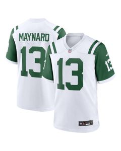 Don Maynard 13 New York Jets Classic Alternate Retired Player Game Men Jersey – White