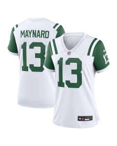 Don Maynard 13 New York Jets Women’s Classic Alternate Retired Player Game Jersey – White
