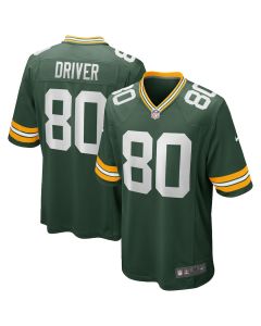 Donald Driver 80 Green Bay Packers Men Game Retired Jersey – Green