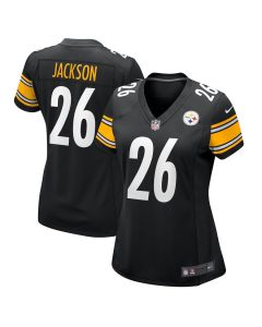 Donte Jackson 26 Pittsburgh Steelers Women’s Game Jersey – Black