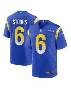 Drake Stoops 6 Los Angeles Rams Game Men Jersey – Royal
