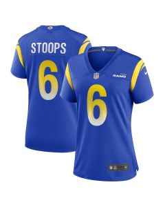 Drake Stoops 6 Los Angeles Rams Women’s Game Jersey – Royal