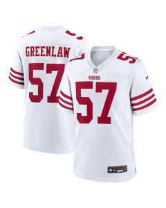 Dre Greenlaw 57 San Francisco 49ers Game Men Jersey – White