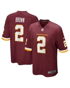 Dyami Brown 2 Washington Football Team Men Game Jersey – Burgundy