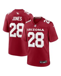 Elijah Jones 28 Arizona Cardinals Team Game Men Jersey – Cardinal