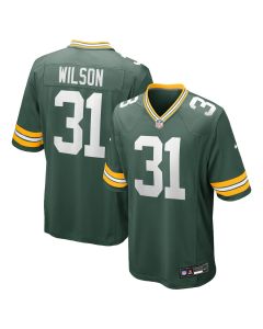 Emanuel Wilson 31 Green Bay Packers Game Men Jersey – Green