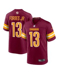 Emmanuel Forbes Jr. 13 Washington Commanders Game Men Jersey – Burgundy