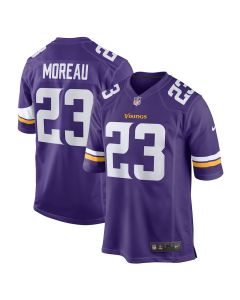 Fabian Moreau 23 Minnesota Vikings Game Men Jersey – Purple