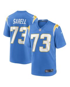 Foster Sarell 73 Los Angeles Chargers Team Game Men Jersey – Powder Blue