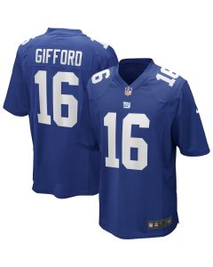Frank Gifford 16 New York Giants Men Game Retired Jersey – Royal