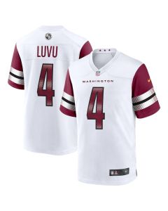 Frankie Luvu 4 Washington Commanders Game Men Jersey – White