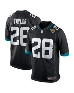 Fred Taylor 28 Jacksonville Jaguars Men Game Retired Jersey – Black