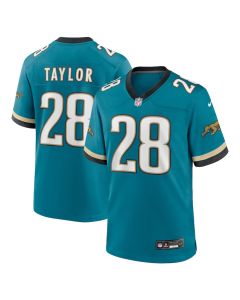 Fred Taylor 28 Jacksonville Jaguars Prowler Throwback Player Game Men Jersey – Teal