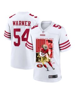 Fred Warner 54 San Francisco 49ers All-Pro Fred Game Men Jersey – White
