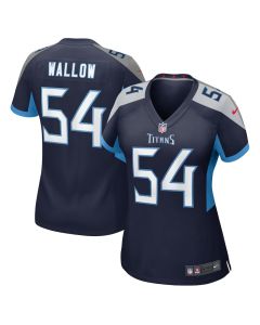 Garret Wallow 54 Tennessee Titans Women’s Game Jersey – Navy