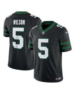 Garrett Wilson 5 New York Jets Alternate Vapor F.U.S.E. Limited Jersey – Legacy Black