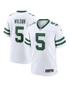 Garrett Wilson 5 New York Jets Game Men Jersey – Legacy White