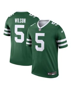 Garrett Wilson 5 New York Jets Legend Jersey – Men, Legacy Green