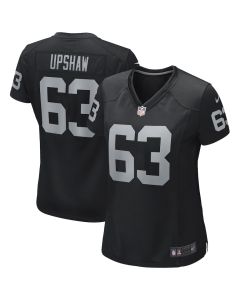 Gene Upshaw 63 Las Vegas Raiders Women’s Team Game Jersey – Black