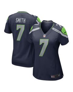 Geno Smith 7 Seattle Seahawks Women Jersey – Navy
