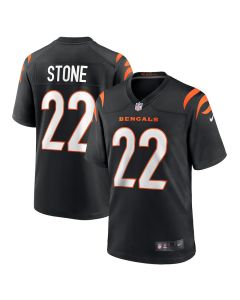 Geno Stone 22 Cincinnati Bengals Game Men Jersey – Black