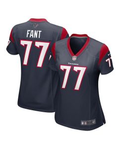 George Fant 77 Houston Texans Women Game Jersey – Navy