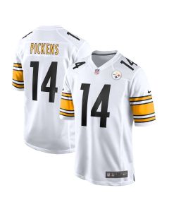 George Pickens 14 Pittsburgh Steelers Men Game Jersey – White