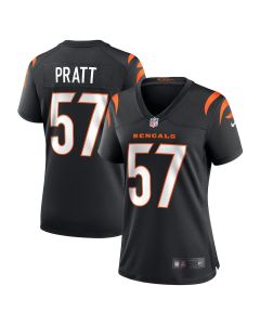 Germaine Pratt 57 Cincinnati Bengals Women Game Jersey – Black